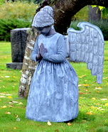 Stone Angel Statue Homemade Costume
