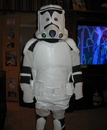 Homemade Storm Trooper costume