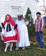 Story of Little Red Riding Hood Family Costume