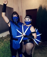 Sub Zero and Kitana Homemade Costume