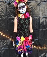 Sugar Skeleton Girl's Costume