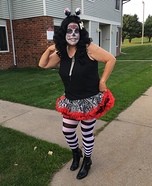 Sugar Skull Day of the Dead Homemade Costume