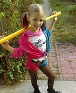 Girl's Suicide Squad Harley Quinn Costume