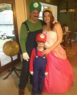 Super Mario Family Costume