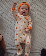 Super Pumpkin Baby Costume