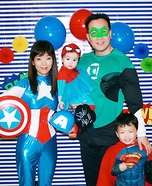 Superhero Family Costume