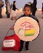 Sushi Roll Homemade Costume
