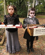 Sweeney Todd and Mrs. Lovette Homemade Costume