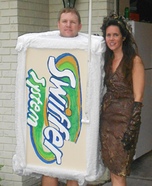 Homemade Swiffer and Mud Lady Costumes