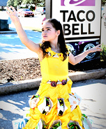 Taco Belle Homemade Costume
