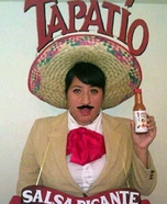 Tapatio Hot Sauce Man Homemade Costume