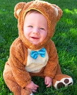 Adorable Teddy Bear Baby Costume