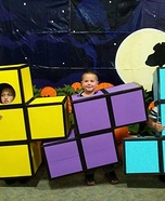 Tetris Kids Homemade Costume