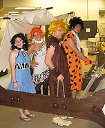 Group costume ideas - The Flintstone Family Costume