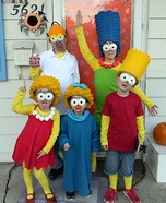 Family costume ideas - The Simpsons Family Costume