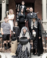 The Addams Family Homemade Costume