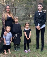 The Addams Family Homemade Costume