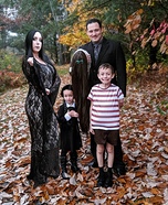 The Addams Family Homemade Costume