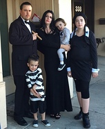 The Addams Family Homemade Costume