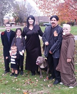 The Addams Family Homemade Costume