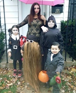 The Addams Family Homemade Costume