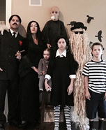 The Addams Family Homemade Costume