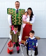 The Book of Life Family Homemade Costume