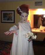 The Bride of Frankenstein Homemade Costume