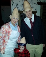 The Coneheads Homemade Costume