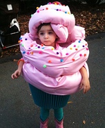 Homemade Cupcake Chil'd Costume