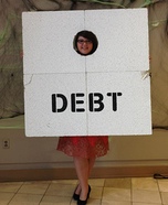The Debt Ceiling Homemade Costume