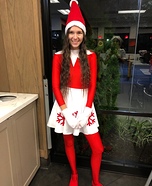 The Elf on the Shelf Homemade Costume