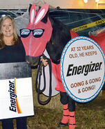 The Energizer Bunny Horse Homemade Costume