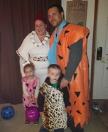 The Flintstones Homemade Costume