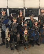 The Grant Viking Family Homemade Costume