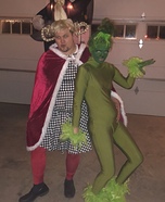 The Grinch and Cindy Lou Who Homemade Costume