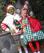 The Grinch and Cindy Lou Who Homemade Costume