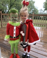 The Grinch & Cindy Lou Homemade Costume