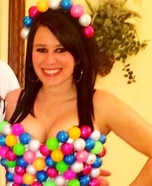 The Gumball Machine Homemade Costume
