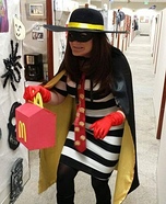 The Hamburglar Homemade Costume