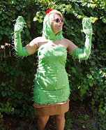 The Human Cactus Homemade Costume