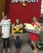 The In N Out Burger Number One Homemade Costume
