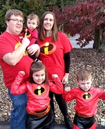 The Incredible Family Homemade Costume