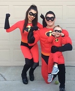 The Incredibles Family Costume Idea