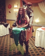 The Kidnapped Mermaid Homemade Costume