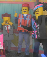 The Lego Movie Family Homemade Costume