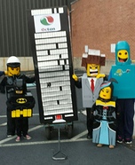 The Lego Movie Group Homemade Costume
