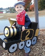 The Little Halloween Train Homemade Costume
