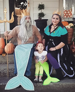 The Little Mermaid Crew Homemade Costume