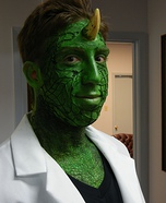 Homemade Lizard Costume